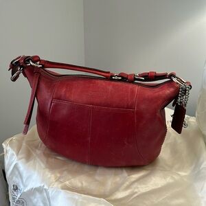 Coach leather bag